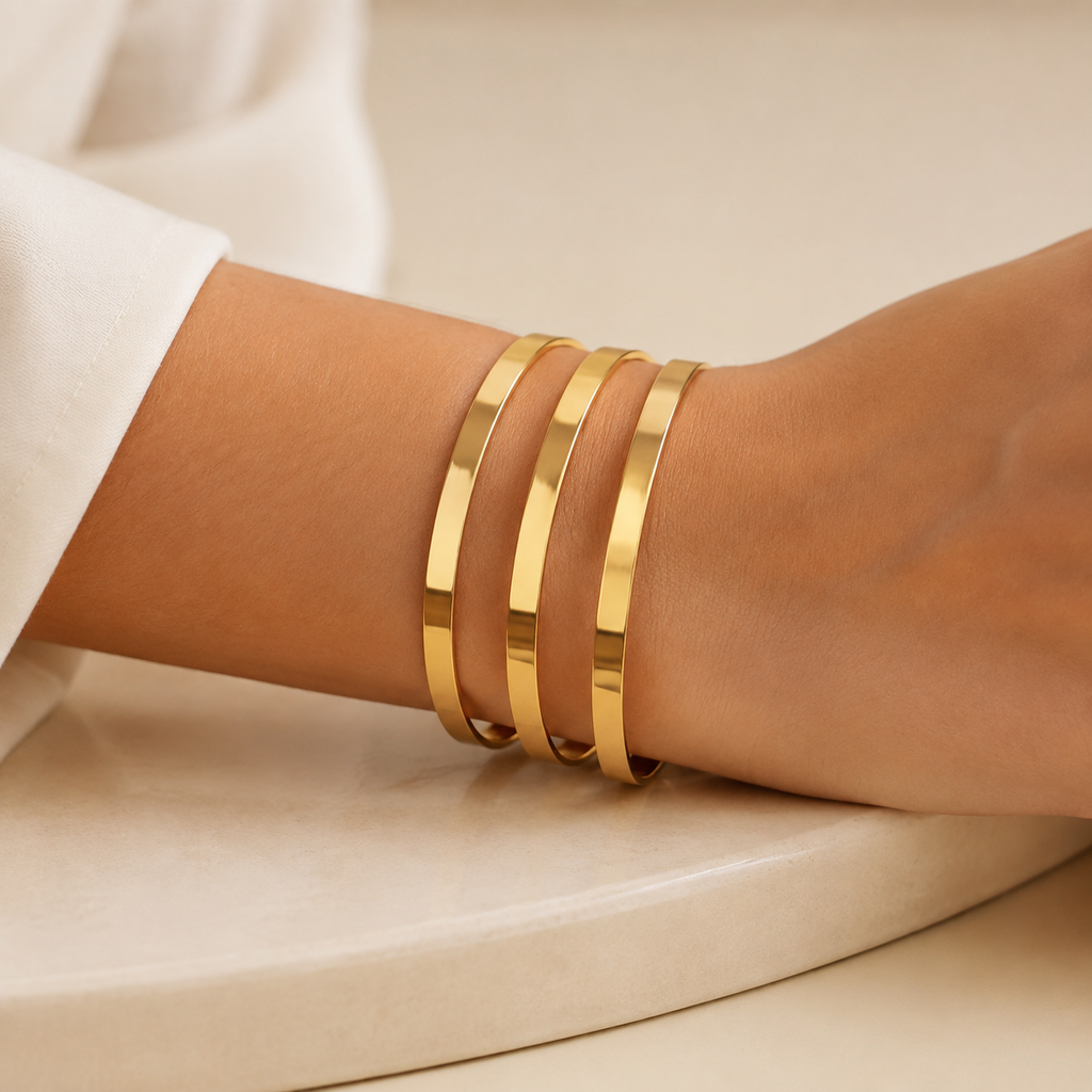 Stacking Bangle Set — 3-Piece