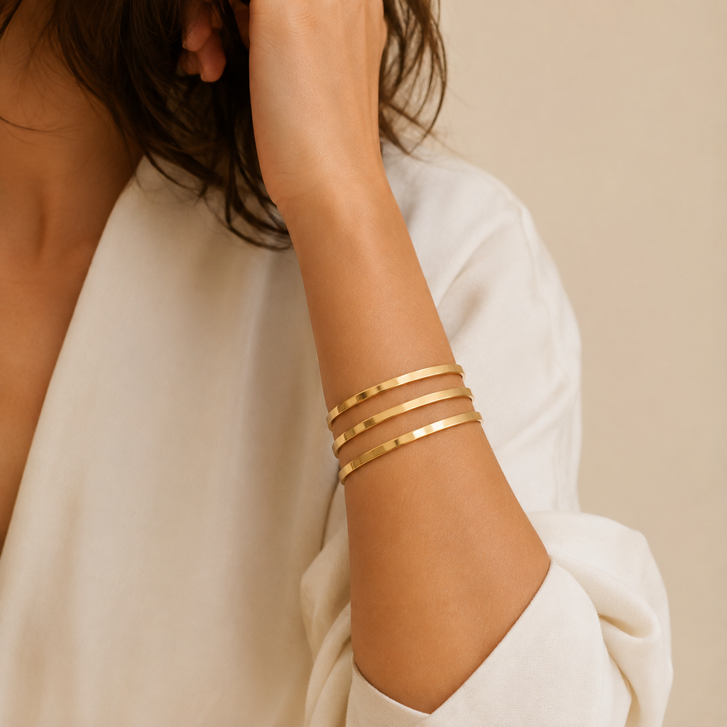Stacking Bangle Set — 3-Piece