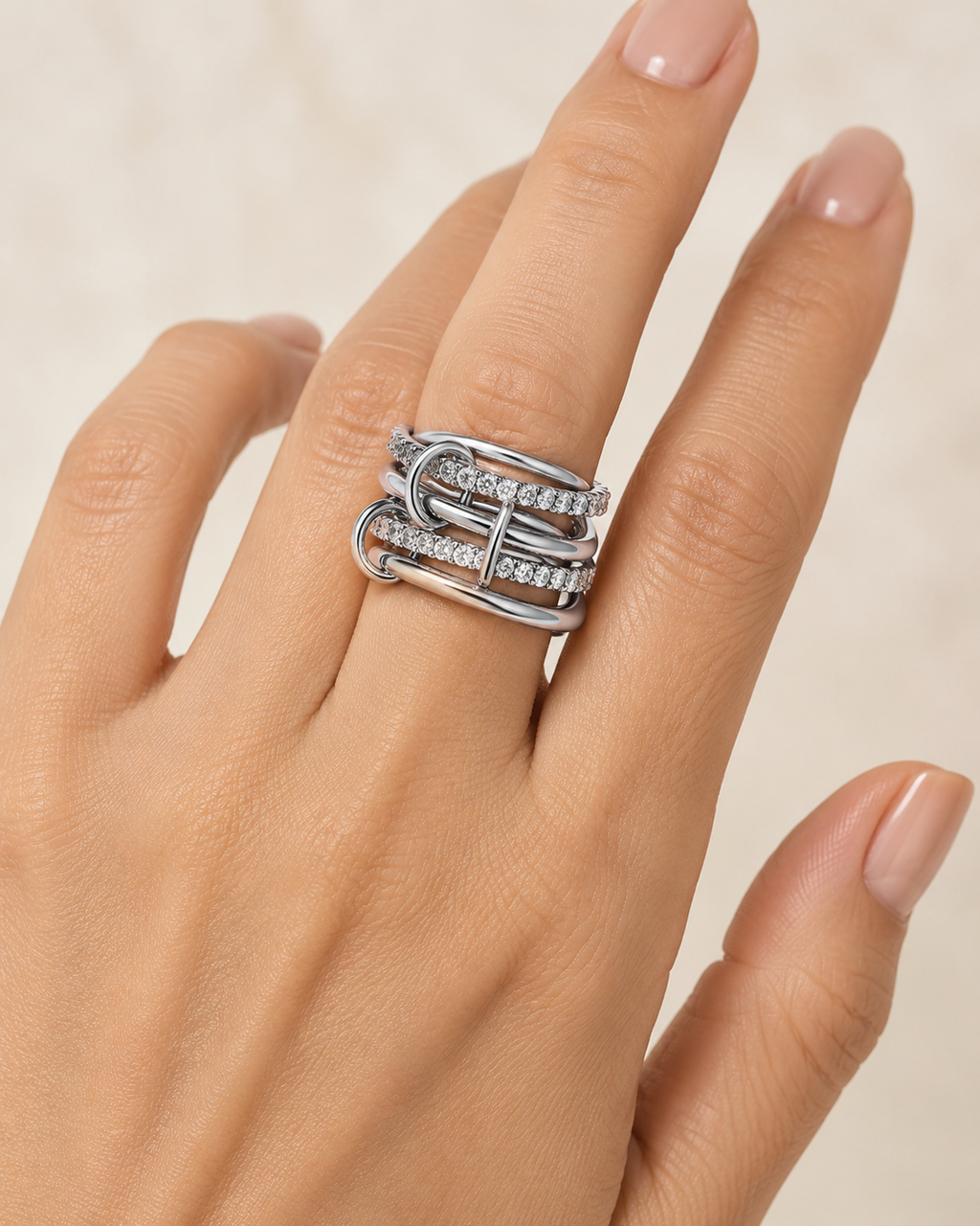 Build Your Stack Bundle — Ring Set + Huggie Hoops